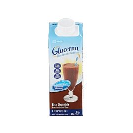 Glucerna Rich Chocolate Therapeutic Nutrition Shake Oral Supplement, 8-oz Carton