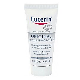 Eucerin Unscented Hand and Body Moisturizer, 1 oz.