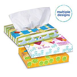 Kleenex Tissues, Junior, 2-Ply - 5.5 in x 8.38 in