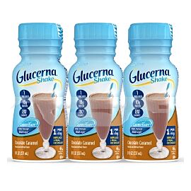 Glucerna Shake Chocolate Caramel Oral Supplement, 8 oz. Bottle