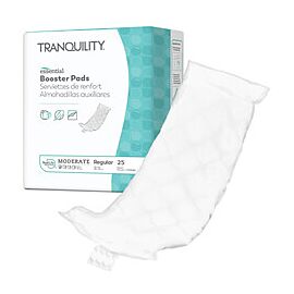 Tranquility Essential Incontinence Booster Pads, Moderate Absorbency - Unisex, Regular, 12 in L