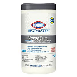Clorox Healthcare VersaSure Disinfecting Wipes, Alcohol-Free - 5 in x 6 in