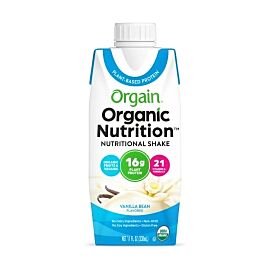 Organic Nutrition Vegan Vanilla Oral Protein Supplement, 11 oz. Carton