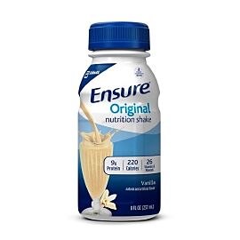 Ensure Original Shake Vanilla Oral Supplement, 8 oz. Bottle