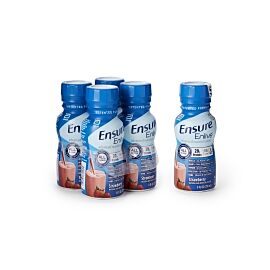 Ensure Enlive Advanced Nutrition Shake Strawberry Oral Supplement, 8 oz. Bottle
