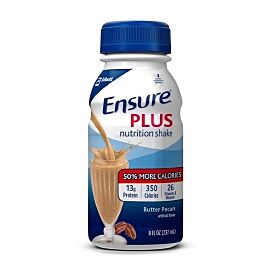Ensure Plus Nutrition Shake Butter Pecan Oral Supplement, 8 oz. Bottle