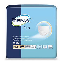 TENA ProSkin Plus Protective Disposable Underwear, Moderate, 2X-Large