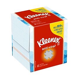 Kleenex Anti-Viral Facial Tissue, 60 per Pack