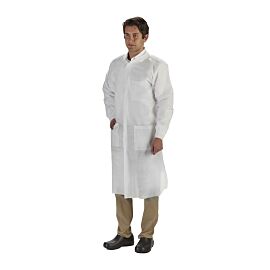 LabMates Lab Coat, Large, White