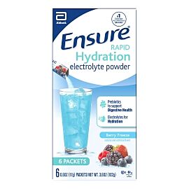 Ensure Rapid Hydration Electrolyte Berry Flavor Oral Supplement, 0.7 oz. Individual Packet