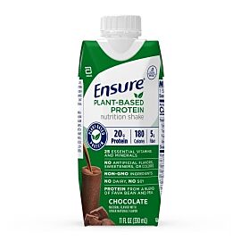 Ensure Plant Based Protein Chocolate Oral Supplement, 11 oz. Carton