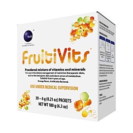 FruitiVits Orange Ketogenic Oral Supplement, 6 Gram Packet