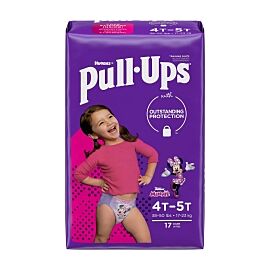 Pull-Ups Learning Designs for Girls Training Pants, 4T to 5T