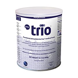 PKU trio Vanilla Flavor PKU Oral Supplement, 400 Gram Can