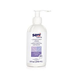 Seni Care Cream Rinse-Free Body Wash Light Scent 8 oz. Cream