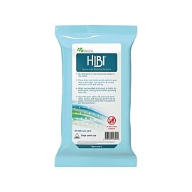 Hibi Rinse-Free Bath Wipe, Unscented, Soft Pack