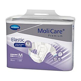 MoliCare Premium Elastic 8D Disposable Diaper Brief, Heavy, Medium