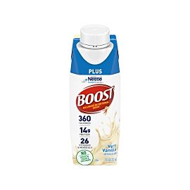 Boost Plus Vanilla Oral Supplement, 8 oz. Carton