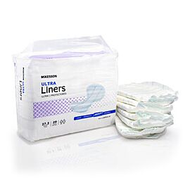 McKesson Incontinence Liners - Ultra, Heavy Absorbency, 27 1/5 in L
