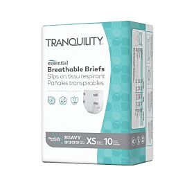 Tranquility Essential Heavy Incontinence Brief, Extra Small