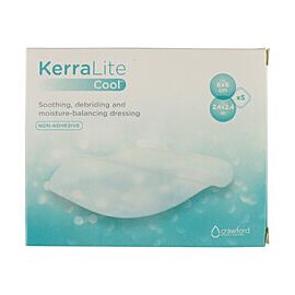 KerraLite Cool Hydrogel Dressing - Moisturizing, Transparent Bandage