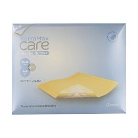 KerraFoam Gentle Border Silicone Foam Dressing, 6 x 6 Inch