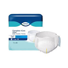 TENA Complete +Care Ultra Disposable Diaper Brief, Moderate Absorbency, 2X-Large