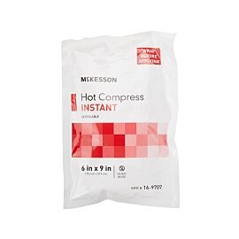 McKesson Chemical Activation Instant Hot Pack, 6 x 9 Inch