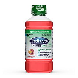 Pedialyte AdvancedCare Pediatric Electrolyte Beverage Grape 33.8 oz Bottle