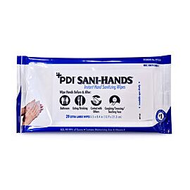 Sani-Hands Hand Sanitizing Wipe Resealable Pack with Aloe