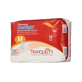 Tranquility Premium OverNight Absorbent Underwear, Medium