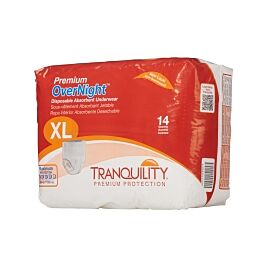 Tranquility Premium OverNight Absorbent Underwear, Extra Large