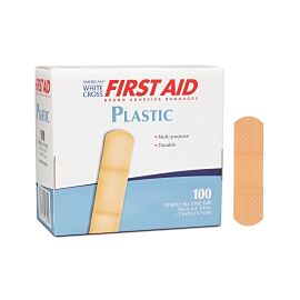 American White Cross First Aid Adhesive Strips, 5/8 x 2¼ Inches