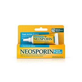 Neosporin + Pain Relief First Aid Antibiotic Cream for Minor Cuts, Burns