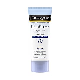 Neutrogena Ultra Sheer Sunblock Tube