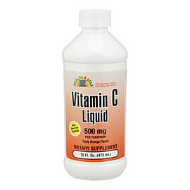 Geri-Care 500 mg Vitamin C Supplement Liquid 16 oz.