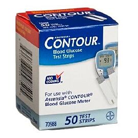 Ascensia Contour Blood Glucose Test Strips
