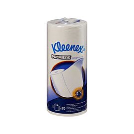 Kleenex Premiere Kitchen Paper Towel White Perforated Roll 80 Sheets