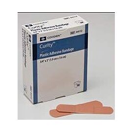 Curity Neon Adhesive Strip, 3/4 x 3 Inch