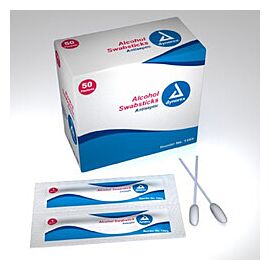 Dynarex Isopropyl Alcohol Swabs, Non-Sterile Antiseptic Swabstick