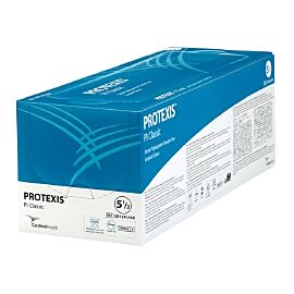 Protexis PI Classic Polyisoprene Standard Cuff Length Surgical Glove, Size 8, Ivory