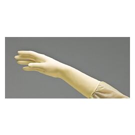 DermAssist Latex Standard Cuff Length Surgical Glove, Size 8, Ivory