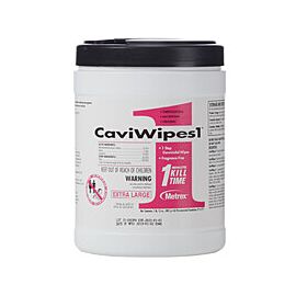 CaviWipes1 Disinfecting Wipes, Germicidal Surface Cleaner - 9 in x 12 in