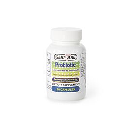Geri-Care 250 mg Probiotic Dietary Supplement Capsules 50 per Bottle