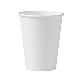 Solo Paper Cups for Hot Drinks, Disposable - White, 12 oz