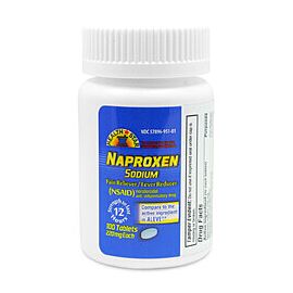 McKesson Pain Relief Tablets - Naproxen Sodium Pills, 200 mg Strength