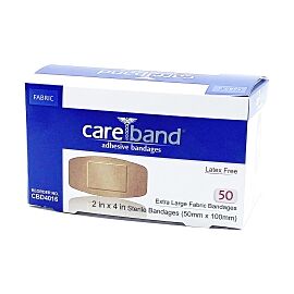 Careband Tan Adhesive Strip, 2 x 4 Inch