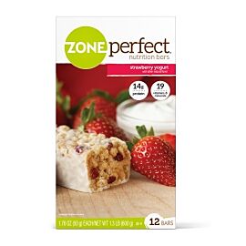 ZonePerfect Strawberry Yogurt Nutrition Bar, 12 per Box