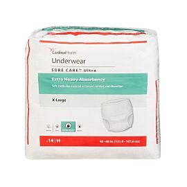 Sure Care Ultra Extra Heavy Absorbent Underwear, Extra Large