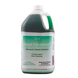 Good Vibrations Ultrasonic Cleaner Solution - Concentrated, Non-Foaming